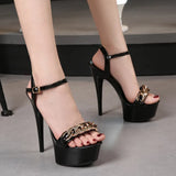 Zingj Button Buckle 13CM15CM Slippers Women's Summer Waterproof Platform Anti-Slip Platform Sexy