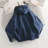 Zingj Design Sense Hoodies Women Casual Fashion Hoodie Autumn Winter Plus Velvet Thick Niche Embroidered Hooded Jacket Trend 2101 1215-0-Outfit