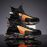 Men Sneakers Breathable Mesh Running Shoes Men Graffiti Sports Shoes Fashion No-slip Walking Jogging Shoes