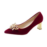 Shoes Xiu Dress Wedding Dress Two Wear 2025 Spring And Autumn New Chinese Wedding Bride Shoes Red High