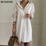 2020 Spring Long Striped Women Blouses Shirt Female Blouse Tops Full Sleeve Casual Cotton Oversized Blouses