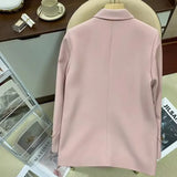 Zingj Suit Jacket Female In 2024 Autumn New Design Sense Fashion Versatile Temperament Single Breasted Small Suit