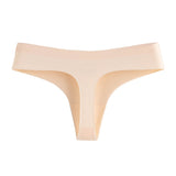 Sexy Women Thongs G String Seamless Panties Low-Rise Ladies T-back Comfortable Lingerie Female Underwear Drop