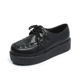 Spring New Style Chaojiahara Thick-Soled Pastry Shoes Magazine British Retro Style Single Shoes Women's