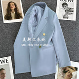 Zingj Fried Street Small Suit Jacket Female 2023 Spring And Autumn New Korean Version Web Celebrity Temperament Small Casual