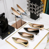 Zingj Retro Fashion Simple And Comfortable Low With Cat With Shallow Mouth Pointed Party Women's Shoes Spring And Autumn Single