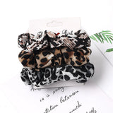 Set Scrunchies Hair Ring Candy Color Hair Ties Rope Autumn Winter Women Ponytail Hair Accessories 4-6Pcs Girls Hairbands