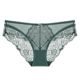 Plus Size S-XL Fashion High Quality Women's Panties Transparent Underwear Women Lace Soft Briefs Sexy Lingerie