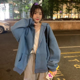 Angel Fairy Grunge Dark Print Cool Jacket Coat Women Hip-hop Streetwear Harajuku Anime Hoodies Coat Zipper Y2k Punk
