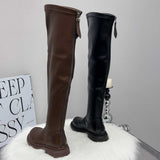 2025 Maillard Over The Knee Boots Boots Tall New High-Crystumn Riders Show Thin Knee