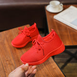 Sneakers Brown Black Red Shoes For Big Children's Shoes Primary School Kid's Sports Shoes Sneakers Suitable Boys Girls