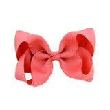 Solid Grosgrain Ribbon Hair Bows With Clip For Cute Girls Handmade Hair Clips Barrettes Hairpins Kids Hair