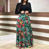 Summer Boho Maxi Dress Women Long Floral Oversized Dress Ladies Sundress Elegant Party Flower Dress For Women Robe