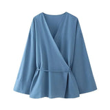Women's 2025 New Double Flamingo Comfortable Linen And Suit Dress + Pants Set