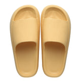 Women's Home Slippers Pure Color Platform Summer Indoor Fashion Couple Non Slip Slipper Female Outdoor Bath