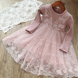 Christmas Dress Knitting Sweater Dress for Girls Winter Dress Autumn Full Sleeve Elk Deer Printing Girl Clothes New