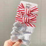 2021 New Leopard Print Hair Clips For Cute Girls BB Boutique Hairpins Bowknot Barrettes Headwear Kids Hair