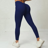 Zingj Embarrassment Line Peach Hip Fitness Yoga Pants V Waist Hip Tight Sports Pants-Outfit