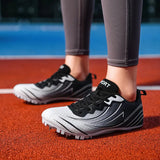 Palm Carbon Plate Studs Track And Field Sprint Running Shoes Men And Women Professional Competition Athletic Stud