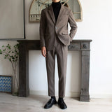 Version Of The Small Autumn And Winter Coat Casual Top Men's Suit Korean Version Of The Trendy Free Men's Suit Top