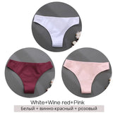 Cotton Brazilian Women's Panties V Waist G-String Underwear Women T Back Underpants Intimate Lingerie Women's