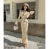 Sleeveless Vest Dress 2025 Summer French Waist High-End Design Mid-Long
