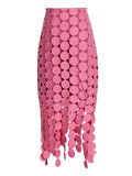 Zingj 2024 New Fashion Retro Style Embroidered Tassel