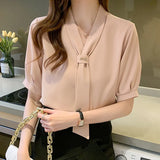Shirt Women's Summer Dress 2025 New Trend Short Sleeves On The Clothes Foreign Style Small Shirt Fashion