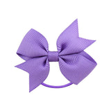 Grosgrain Ribbon Hair Bands Ponytail Holder Rubber Band For Baby Girls Handmade Hair Rope Scrunchie Hair