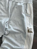 Zingj Trousers For Men And Women Ins Cotton Heavy Baggy Wide-Legged Trousers Side Striped Trousers Straight Trousers With Falling Feeling 1215-0-Outfit