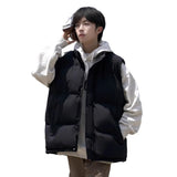 Cotton Vest Men's 2025 New Winter Shoulder Warm Boys Vest Cotton
