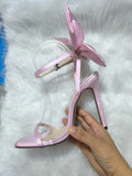 Sandals Women's Fashion 2024 Summer New Bows Personality Stilettos Fashion High