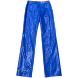 Pu Faux Leather Pants Elegant Fashion Women's Pants High Waist Straight Casual Black Green Trousers 2022 Y2k