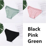 Cotton Panties Underwear Solid Women Sexy Lace Underpants Soft Briefs Set Female Intimates Plus Size Lingerie Panty