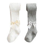 Pcs/Lot 0-10 Yrs Children Spring Autumn Tights Cotton Baby Winter Bowknot Girls Pantyhose Kids Infant Knitted Collant
