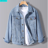Spring New Men's Denim Jacket Male Korean Version of The Trend Handsome Outer Clothes Student Jacket