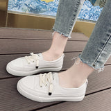 Zingj New 2023 Tide Women Small White Shoes Personality Collocation Fashion Simple Leisure Travel Women Board Shoes Women-Outfit