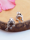 Frog Design Stud Earring- Outfit