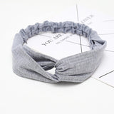 Women Girls Summer Bohemian Hair Bands Print Headbands Vintage Cross Turban Bandage Bandanas Hairbands Hair