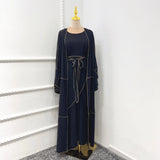 Cotton Blend Wear Dress Skirt Three-piece