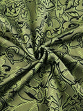 Vintage Mermaid Patchwork Printed Maxi Skirt- Outfit
