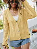 Winter New Knitting Women Cardigan Fashion Twist Sweater Coat Streetwear Dress Jacket Cardigans Long Sleeve Top