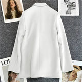 Zingj Fried Street Small Suit Jacket Female 2023 Spring And Autumn New Korean Version Web Celebrity Temperament Small Casual