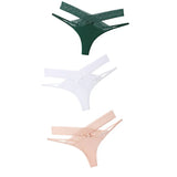 Set Women Sexy Lace Panties Transparent Low-waist Underpant Hollow Out Thong Female Seamless G-string Underwear