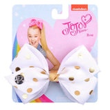 inch JoJo Bows Jojo Siwa Rainbow Printed Knot Ribbon Bow For Girls Handmade Boutique Hair Clip Children Hair