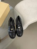 Fashion Temperament Small Leather Shoes Women 2025 New Spring Korean Version Of French Retro Fashion Mary Jane Single