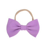 inches Solid Elastic Headband Handmade Boutique Hair Rope For Baby Girls Turban Bow Hair Band Headwear Hair Accessories