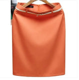 Hip Skirt Pencil Womens Skirts With Belt Short High Waist Woman Skirt Elegant Business Work Wear Office Lady Mini