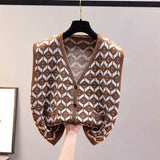 knitting spring and autumn 2021 spring and autumn new women's sweater Korean fashion trendy jacket