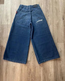 Zingj Y2K Baggy Jeans Men's Pattern Hip-Hop Street Harajuku Men's Wide-Legged Pants 211-1-Outfit